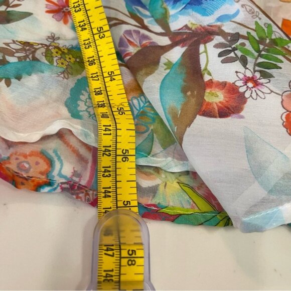 Johnny Was Dreamer Floral Multicolor Maxi Dress Womens Size Small - Picture 14 of 14